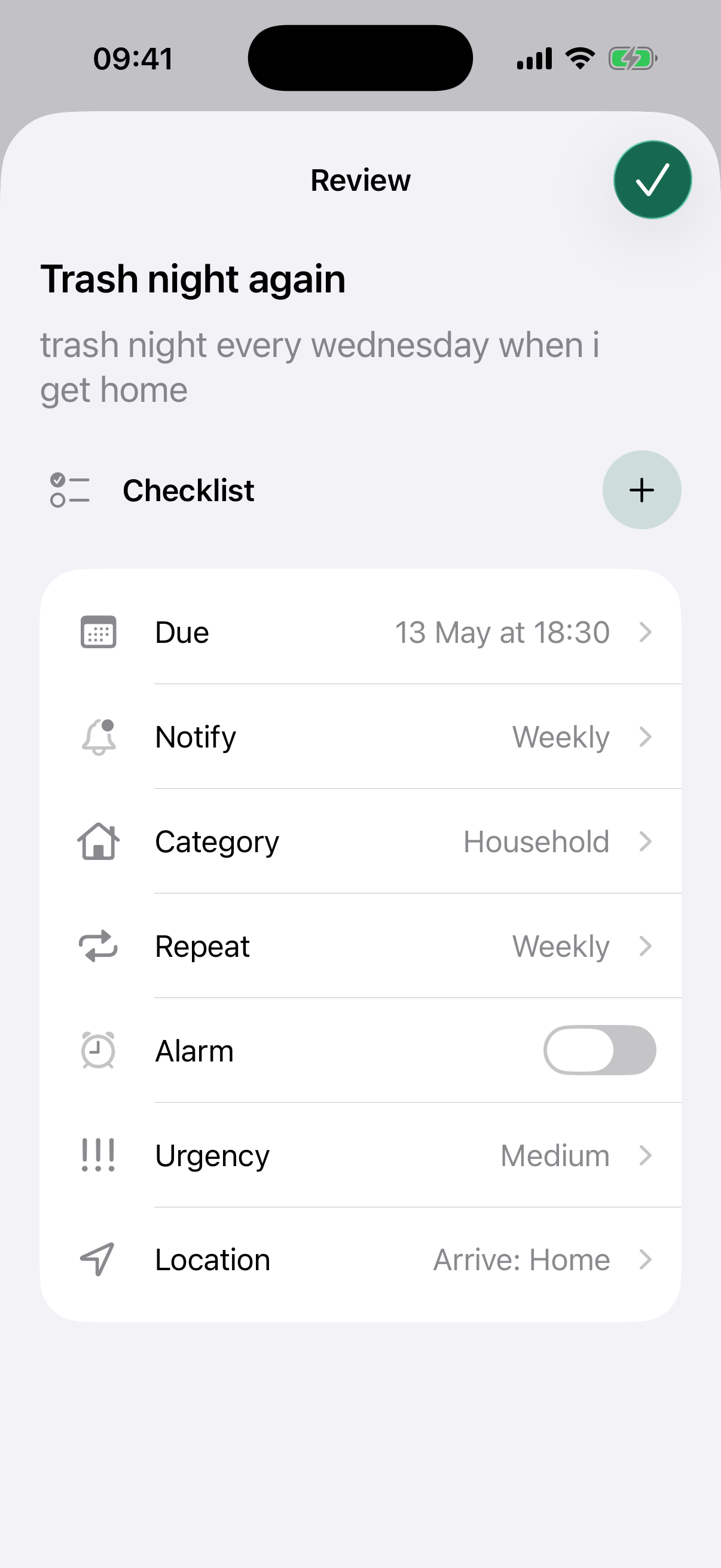NotNow trash location repeat review screenshot